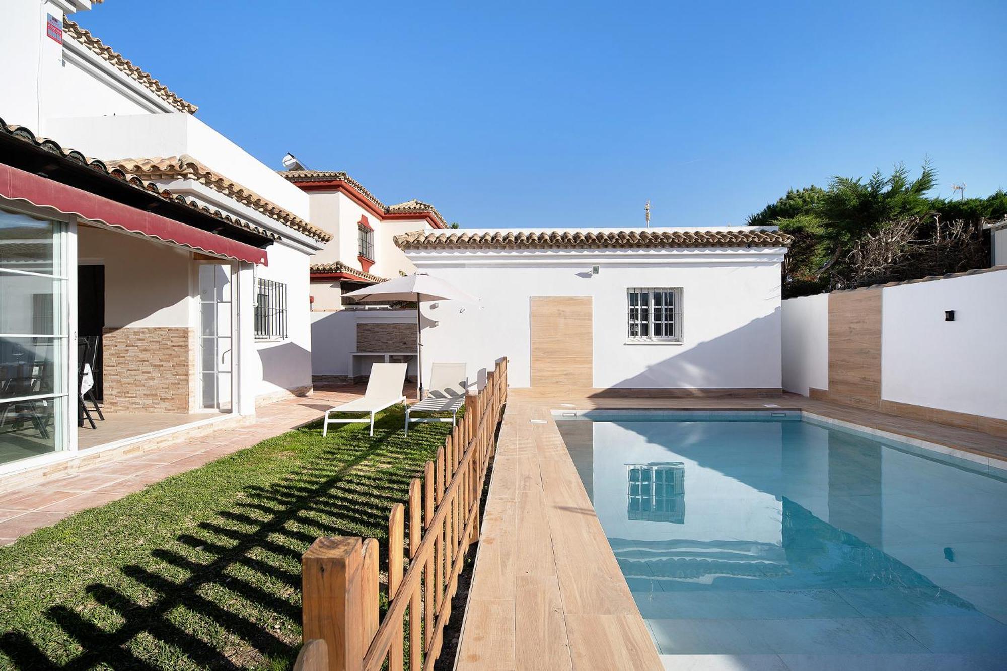 Villa Cirpe Mar Chiclana de la Frontera Esterno foto