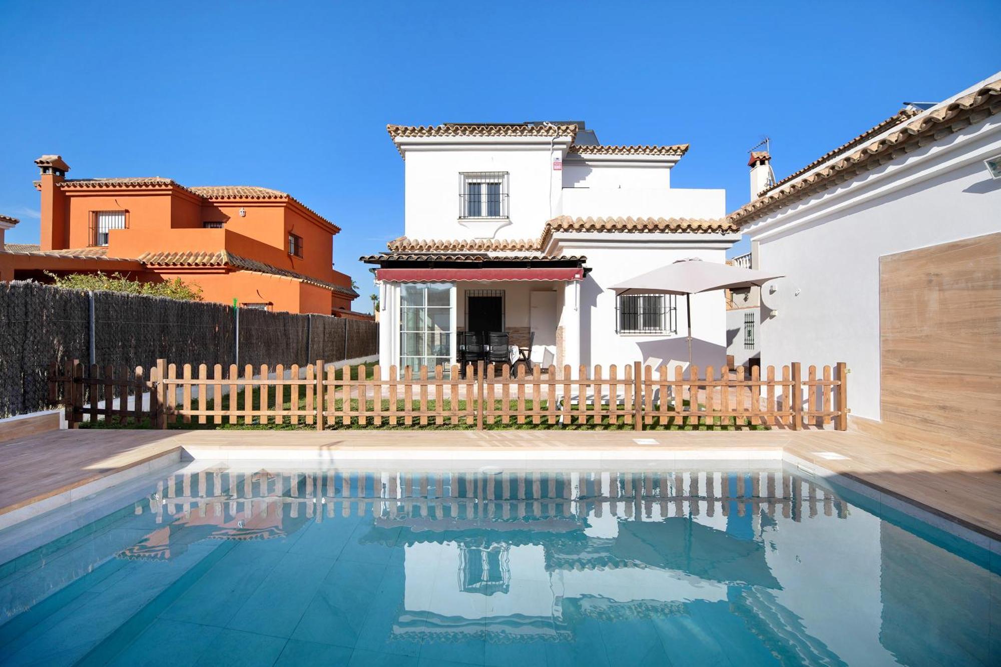 Villa Cirpe Mar Chiclana de la Frontera Esterno foto