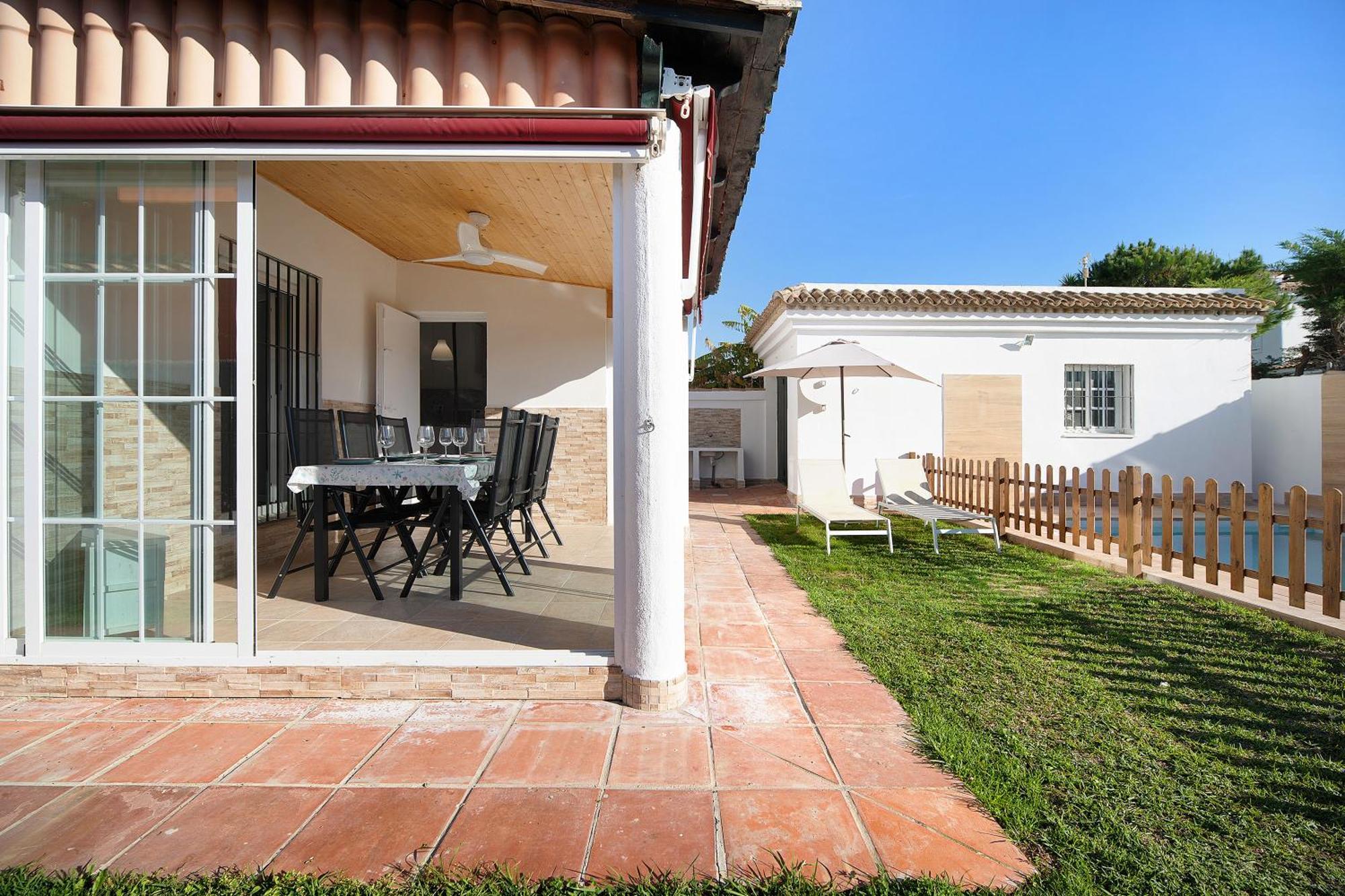 Villa Cirpe Mar Chiclana de la Frontera Esterno foto